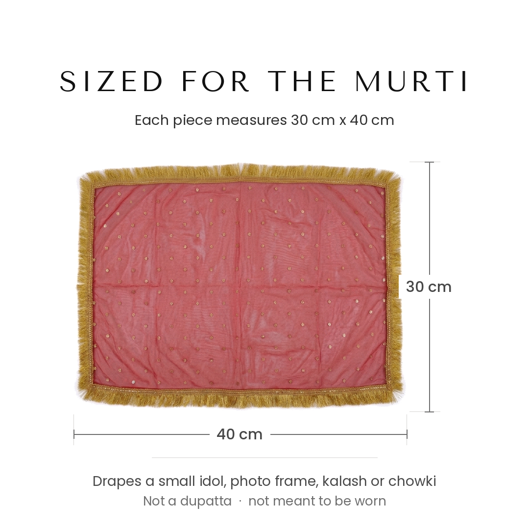 Mata Ki Chunri Size Guide: Which One Fits Your Murti